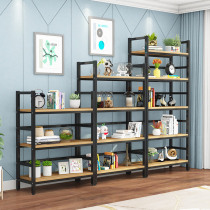 Nordic wrought iron partition shelf floor modern multi-layer living room screen home bookshelf combination storage display rack