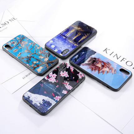 华为p20手机壳plus玻璃挂绳P20pro个性创意防