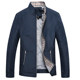 Dad wear jacket autumn and winter thin section casual solid color middle-aged men's jacket 40-50 years old middle-aged and elderly autumn clothes Dad wear jacket autumn and winter thin section casual solid color middle-aged men's jacket 40-50 years old middle-aged and elderly autumn clothes