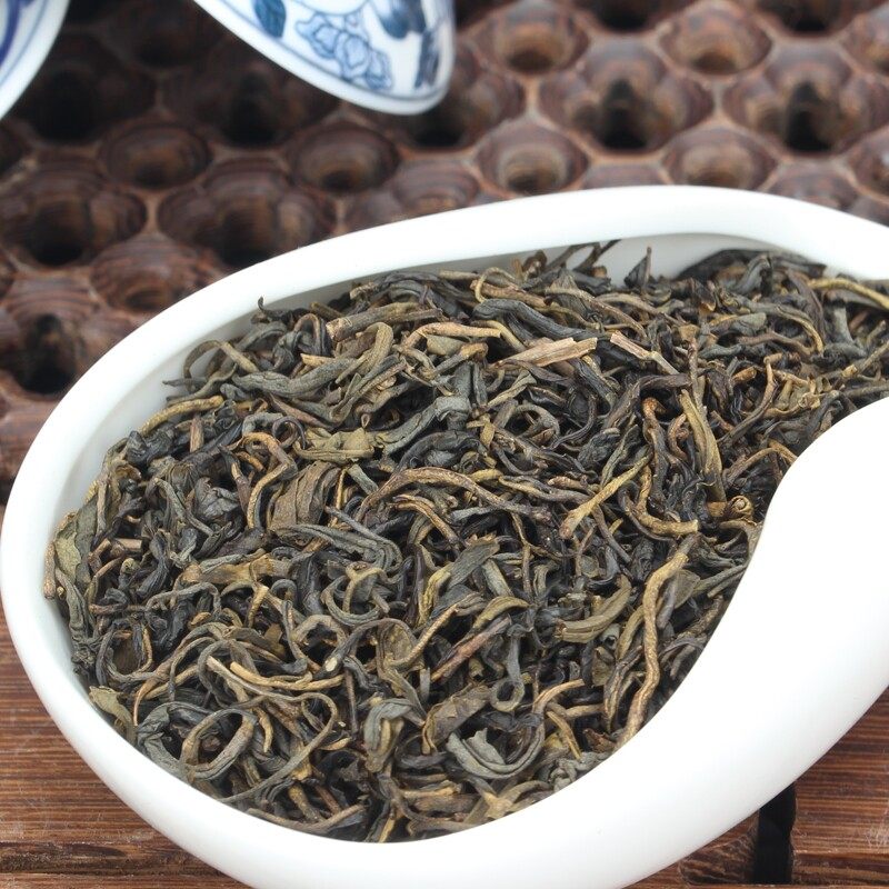 抱儿钟秀黄大茶正宗安徽霍山黄芽传统黄茶老干