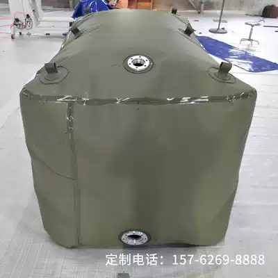 Thickened large-capacity software portable car tank TPU polyurethane oil bladder back type large water storage bag