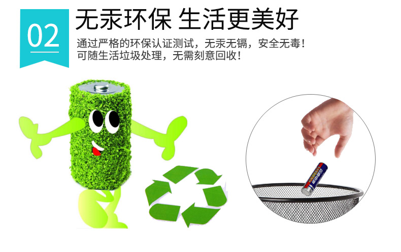 02无求环保生活更美好通过严格的环保认证测试,无汞无镉,安全无毒!可随生活垃圾处理,无需刻意回收!-推好价 | 品质生活 精选好价