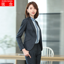 ol business suit womens new fashion Korean slim small suit womens coat temperament interview work suit formal dress