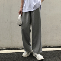 INSstudios 21ss Korea ins trend Korean version 100 lap pure color straight up slim casual pants 90% Pants Tide