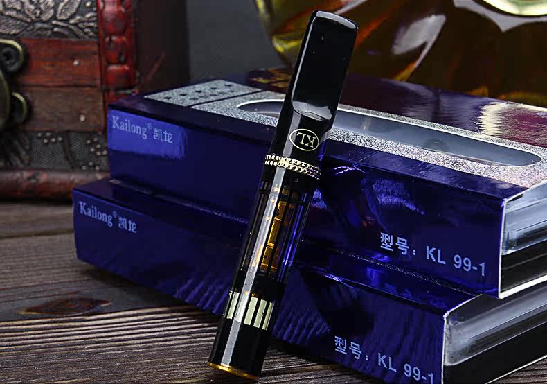 凯龙kl-99-1烟嘴 清洗型双重过滤烟嘴 拉杆过虑循环戒烟烟嘴 正品