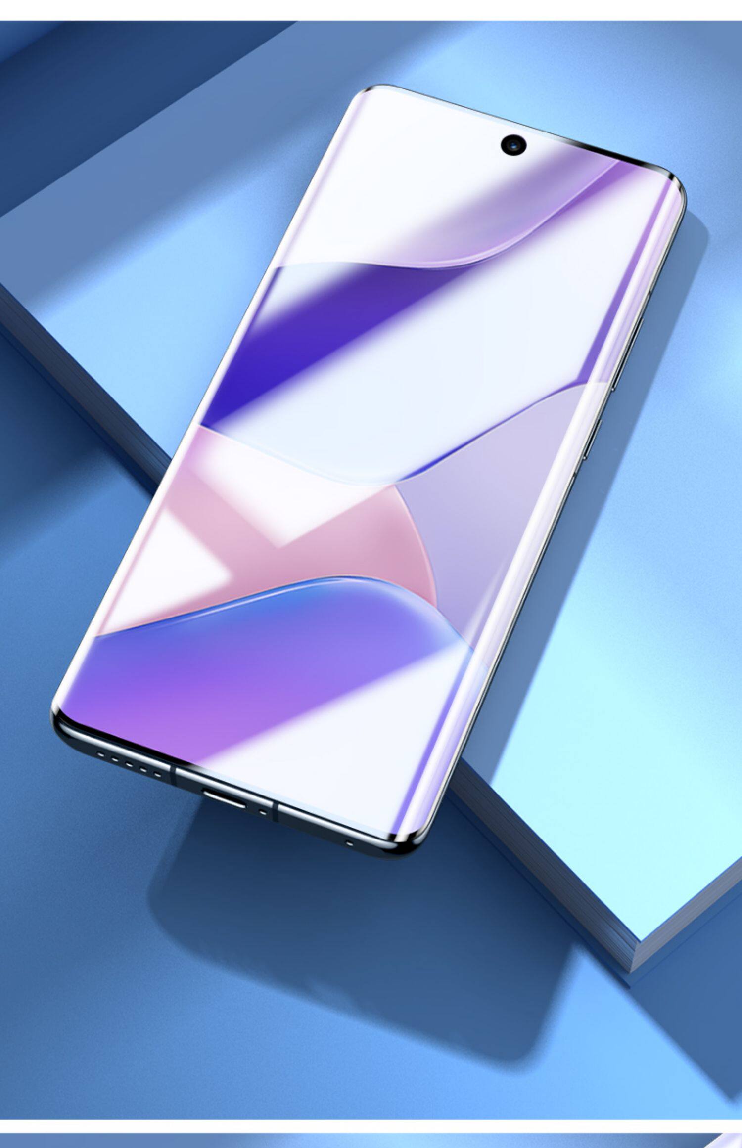适用华为nova9手机膜nova10钢化膜nova7水凝9pro全屏se覆盖nove6软膜8