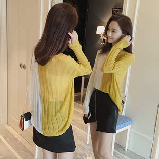 A��װ�¿�2017����ײɫƴ���ο���֯��Ů��ͷ��������������3092