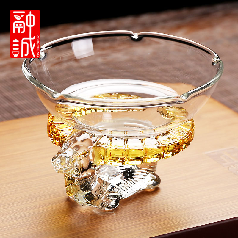 Glass) filter suit kung fu tea tea accessories creative tea filters make tea, tea every good stand