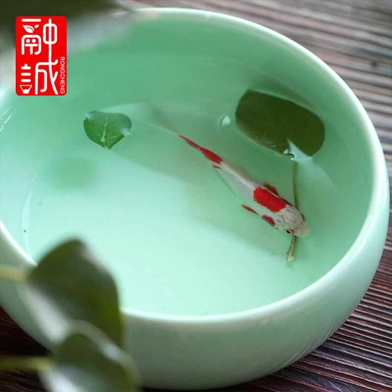 Melts if 8 inch celadon tea to wash to the ceramic tea set large writing brush washer wash water jar tea accessories cup bowl