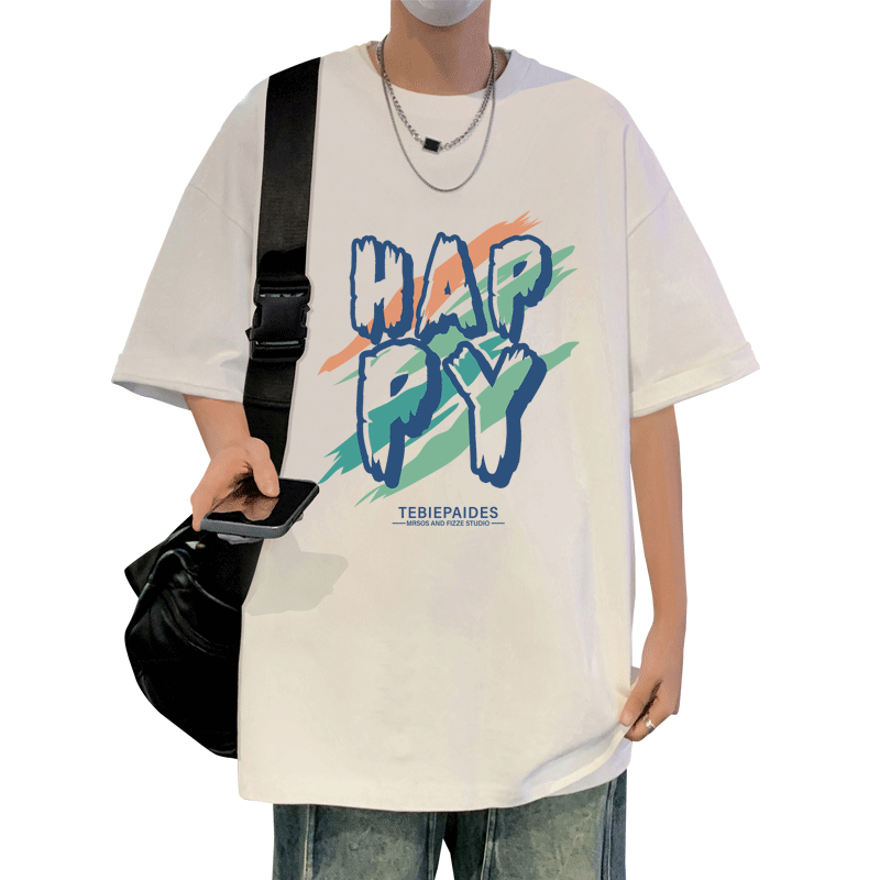 Short-sleeved T-shirt men's summer 2025 new loose ins trendy brand heavy cotton half-sleeved men's American high street shirt
Short-sleeved T-shirt men's summer 2025 new loose ins trendy brand heavy cotton half-sleeved men's American high street shirt