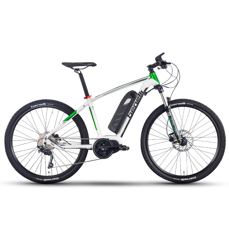 5寸轻便锂电动帅气中置电机自行车