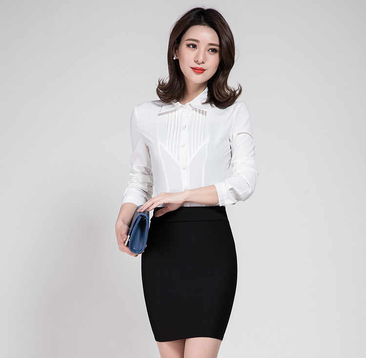 2017春秋新款包臀短裙半身裙女装OL一步裙弹