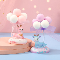 Desktop cute small accessories computer office animal resin ornaments girl small gift girl heart desk decoration