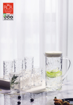 Italian imported RCR engraved cup crystal glass cold kettle juice cup large cold kettle household water set