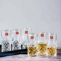 Italy imported RCR carved glass cold kettle glass jug fruit juice pot large cold water tie household water set