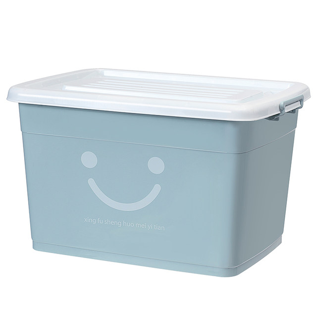 Plastic storage box fitted clothes snack toy quilt finishing me home King covered storage box three-piece Plastic storage box fitted clothes snack toy quilt finishing me home King covered storage box three-piece