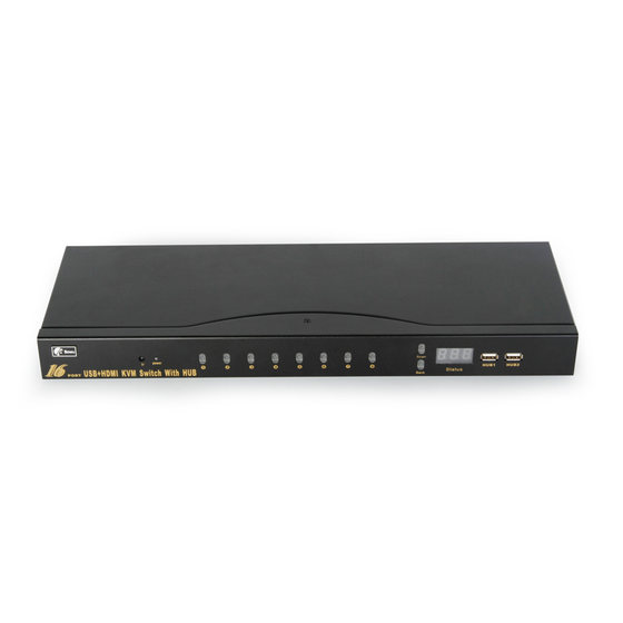 Bowu16 Port KVM Switcher HDMI 자동 16 in 1 out 컴퓨터 키보드 및 마우스 Sharer 1 in One Out Bowu16 Port KVM Switcher HDMI 자동 16 in 1 out 컴퓨터 키보드 및 마우스 Sharer 1 in One Out