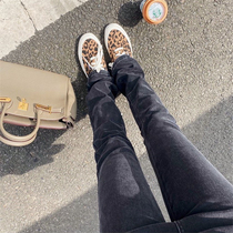 21 spring matching single item high elastic pipe pants show thin straight pants women Joker casual jeans pants