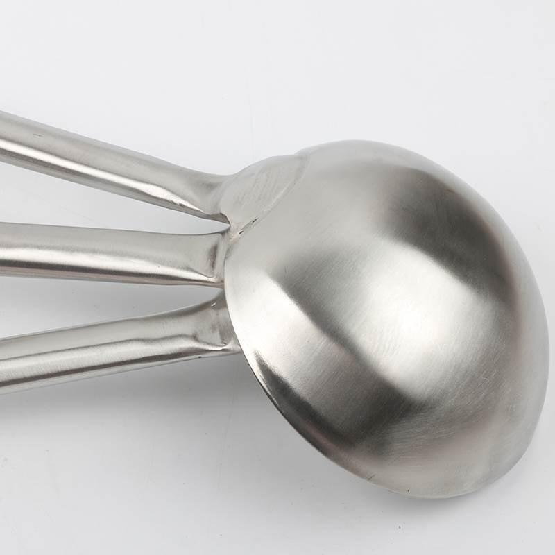 Edge lodge big spoon ladle adult smaller super - sized chef stainless steel handle oversized tablespoons of tableware