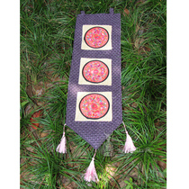 Coarse Numb Letter Bag Home Cashier Bag Doorway Containing Key Small Things features National Wind 25 * 85cm