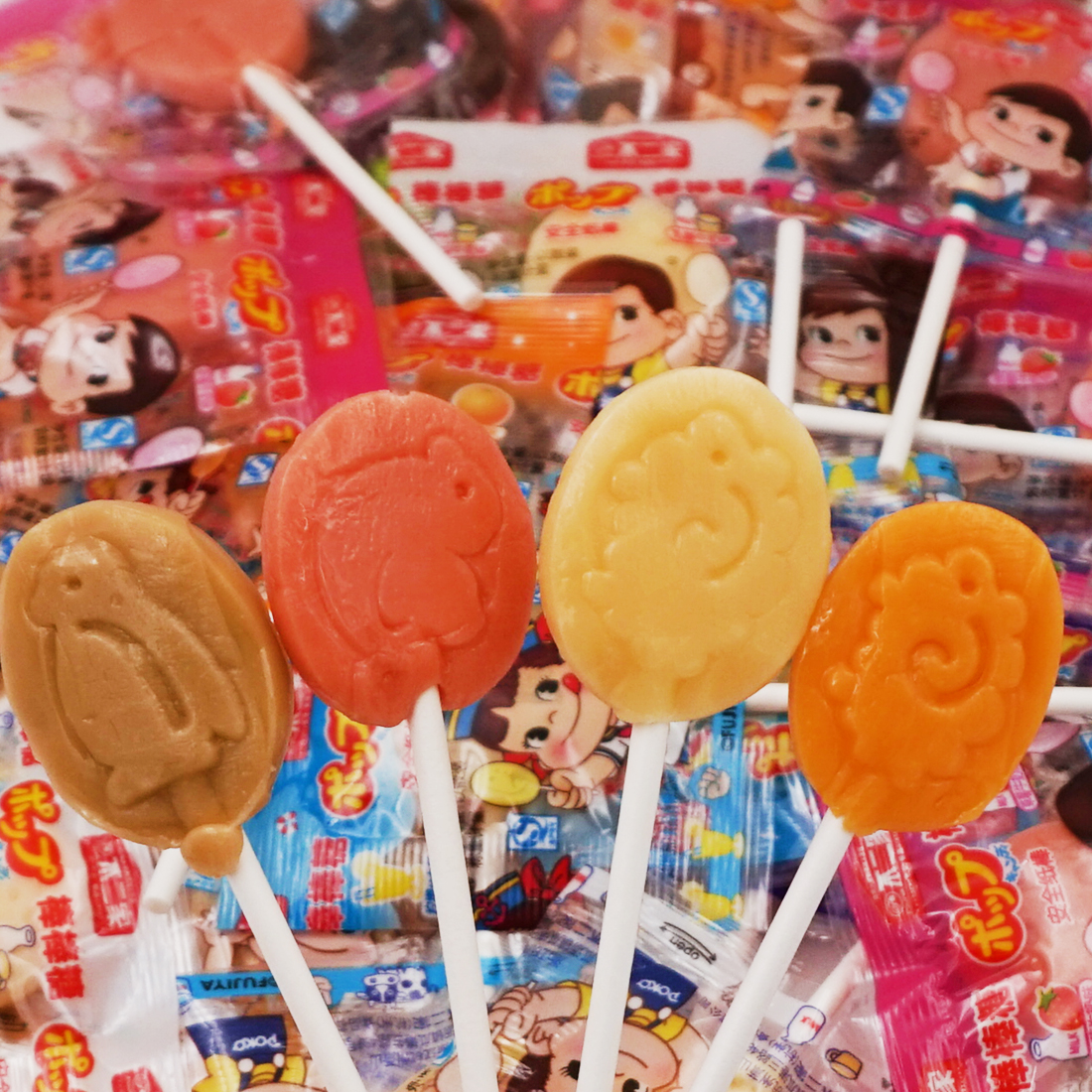 不二家棒棒糖 水果味草莓牛奶儿童结婚庆喜糖果零食品散装批发