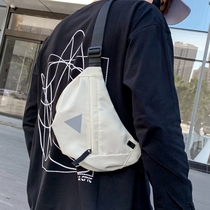 Chest Bag Men Ins Tide Card Tooling Bag Street Casual Hip Hop Packet Students South Korea Sports Diagonal Satchel Wave Cool