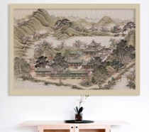 Wooden puzzle 1000 pieces architecture Chinese painting 500 adult children decompress creative 300 gift office