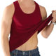 Plus size plus size men's sweat vest summer modal extra large men's loose sweatshirt vest ຝ້າຍບໍລິສຸດ