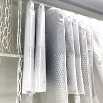 IKEA domestic Plulin clothes cover 3 sets of transparent white woolen suit clothes dust cover