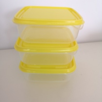 IKEA domestic Puta food box Storage box Storage preservation box Storage box 3-piece set of food boxes