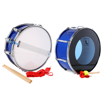 Shenlu Musical Instrument 22-inch 13-inch Gem Blue Army drum Brigade drum Young Pioneers Drum band Snare drum