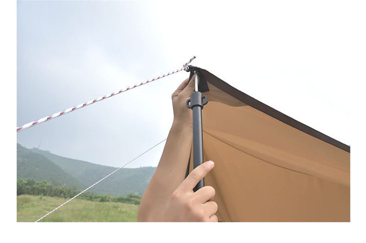 五金支撑杆配件地摊可调节户外伸缩修补帐篷杆折叠加厚支杆骨架