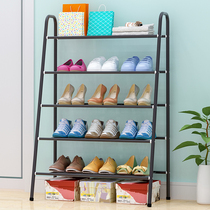 Solno simple shoe rack Multi-layer household door storage shoe cabinet Wrought iron simple modern economical shoe rack