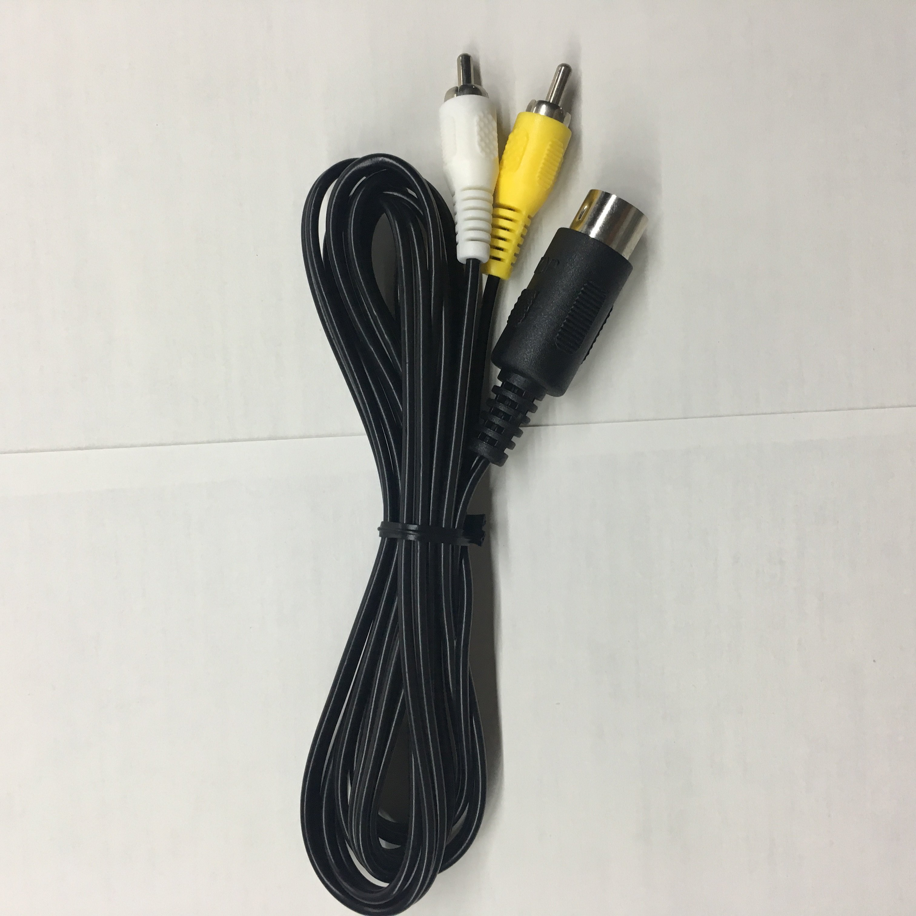 世嘉sega md1游戏机大头av线 sega md1代主机连接电视线音视频线