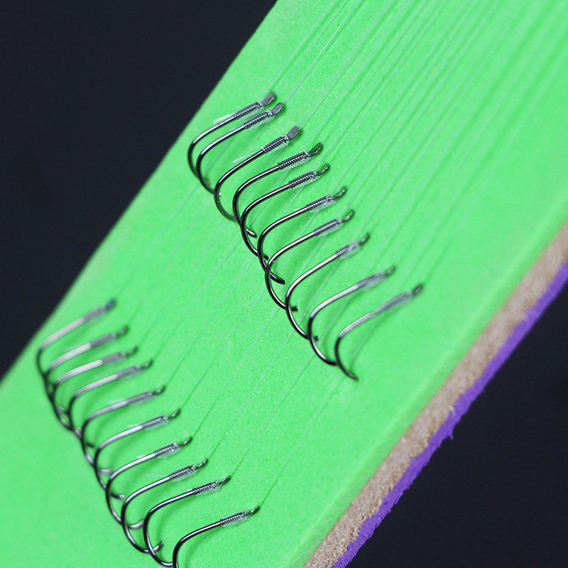 鱼钩套装绑好的子线双钩纯手工伊势尼伊豆金袖钩渔具垂钓用品钓鱼