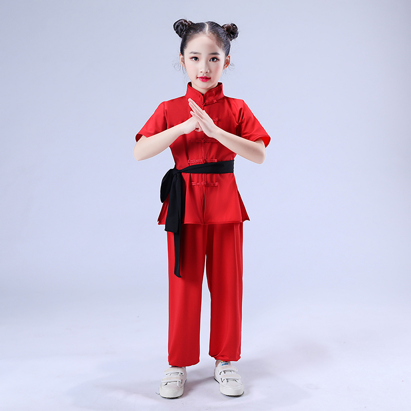 Boys Martial arts Kungfu & TaiChi Uniforms for Girls Children martial