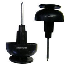 New mushroom head gourd nail cap 12 volt electric cat boost head high voltage rainproof steel nail insulation cap hot sale