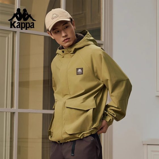 Kappa Kapa back to back front and back two windbreaker men's outdoor water-splashing hooded sports jacket jacket
Kappa Kapa back to back front and back two windbreaker men's outdoor water-splashing hooded sports jacket jacket