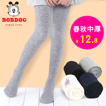 Broken code clearance childrens pantyhose spring and autumn girls leggings thin section medium-thick flesh-colored white stockings dance socks