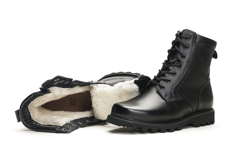 际华3515强人羊毛军靴男特种兵 真皮保暖加绒户外登山鞋冬作战靴