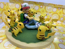 Pokémon Pokemon Pet Pokemon Little Chi Group Pikachu Scene Hand Dolls Blind Box
