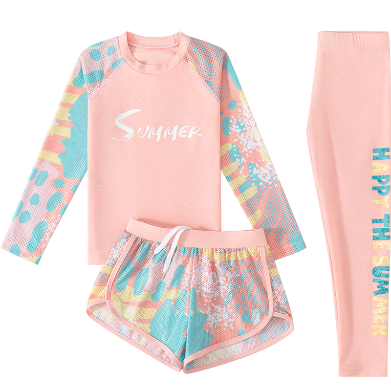 Children's swimsuit girls 2025 new summer small, medium and large girls sun protection swimsuit split long sleeve trousers swimsuit
Children's swimsuit girls 2025 new summer small, medium and large girls sun protection swimsuit split long sleeve trousers swimsuit
