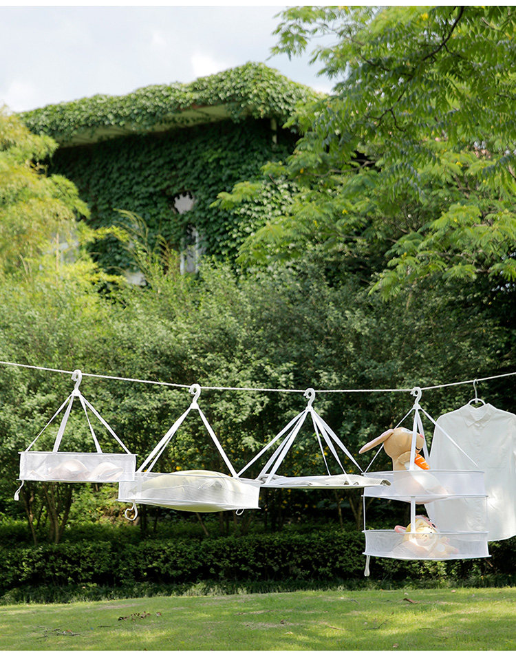 平铺晾晒网可折叠毛衣袜子内衣内裤玩具枕头带网框晒鱼晒菜晒干货