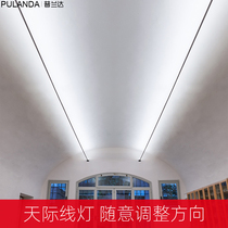 Net red skyline light LED light living room aisle line light without main lighting creative Nordic simple