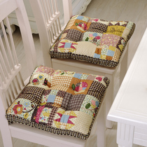 Curtain thick cotton cloth dining chair cushion elastic chair cushion cushion office chair cushion tatami seat cushion chair cushion