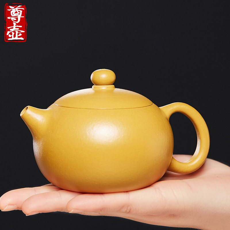 纯全手工西施紫砂壶原矿黄金段泥小茶壶单壶家用功夫茶具
