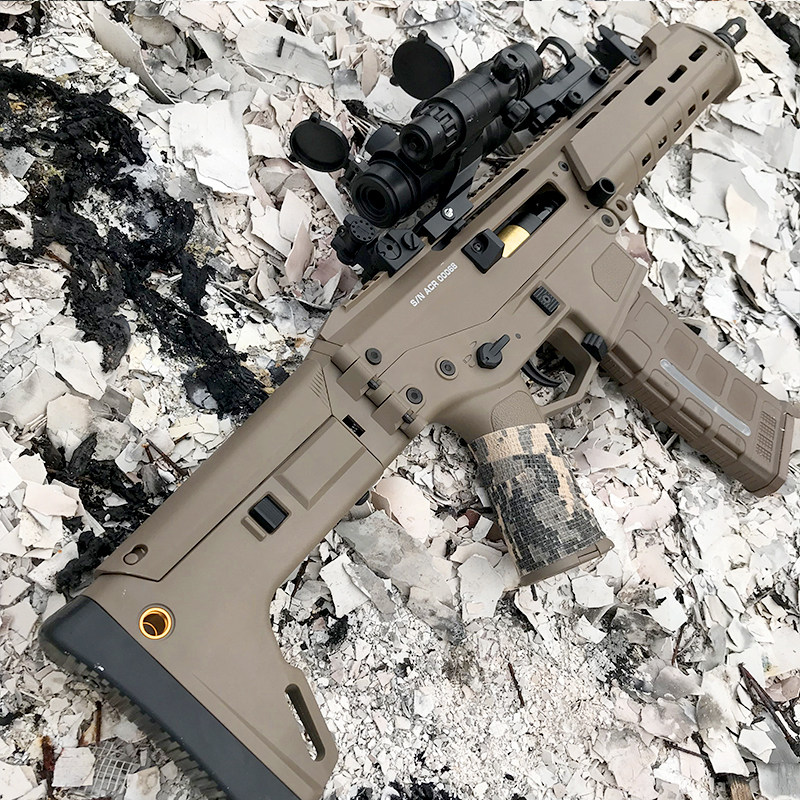 锦明10代acr水弹枪m4绝地吃鸡求生尼龙版水弹抢成人真人cs玩具枪