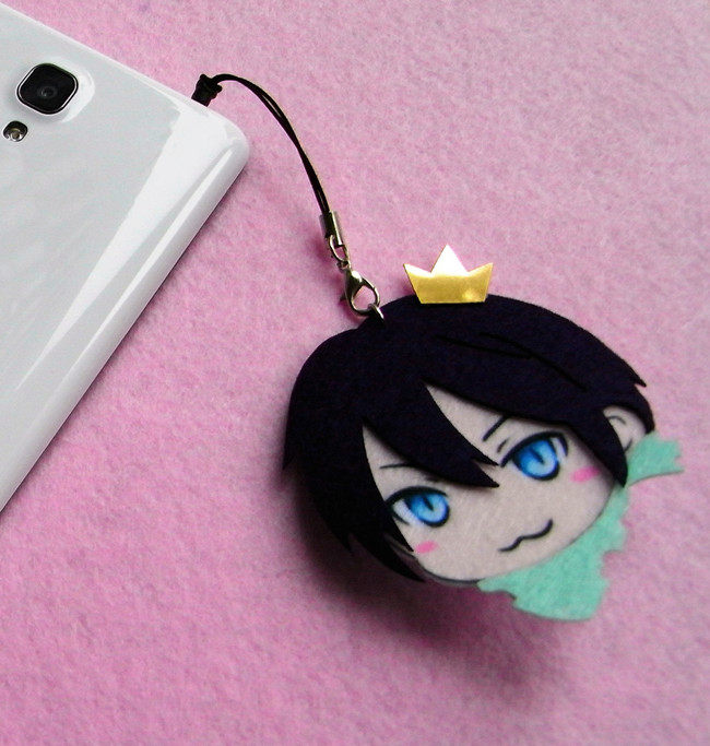 野良神夜斗绯音绯器雪器周边 动漫不织布胸针挂件生日礼物2个包邮