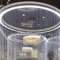 Bead curtain Crystal partition curtain Entrance living room curtain Bathroom door curtain Pastoral hanging curtain Finished box KTV