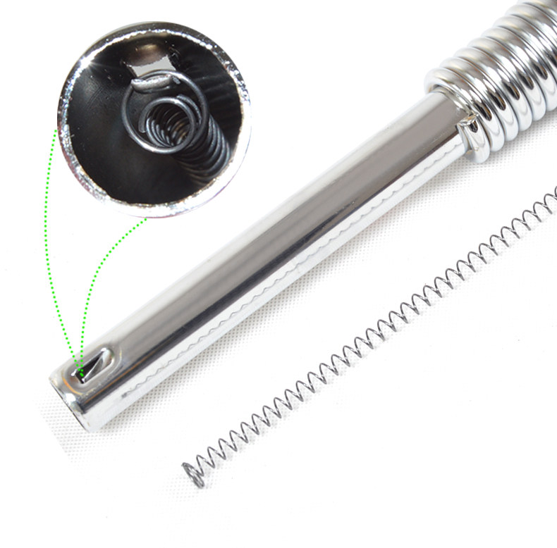 双簧30 40 50kg公斤电镀臂力器 臂力棒锻炼手臂双弹簧握力棒